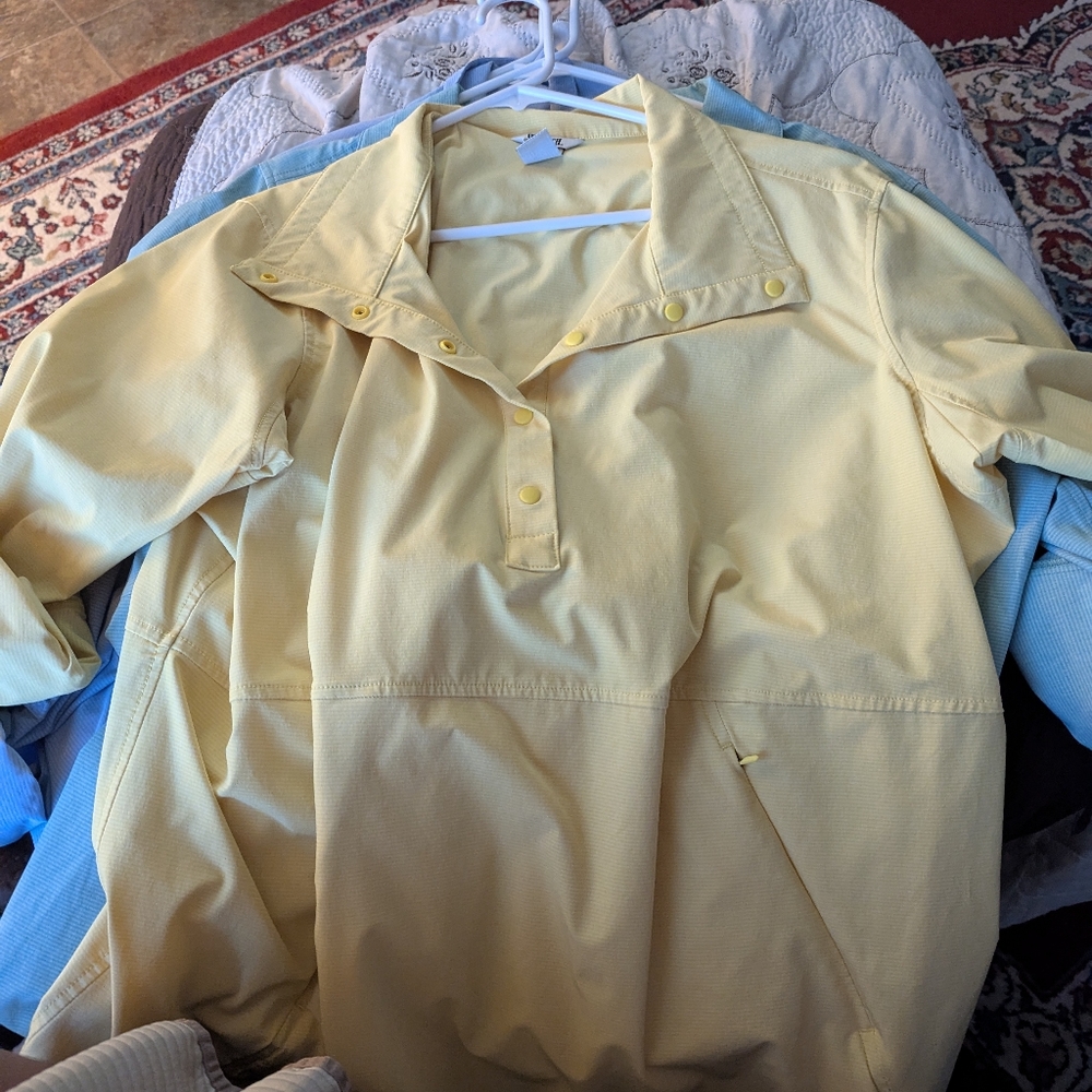 Duluth Trading Women's XL Alaskan Headgear Jacket +3 Sol Survivor UPF Shirts XXL